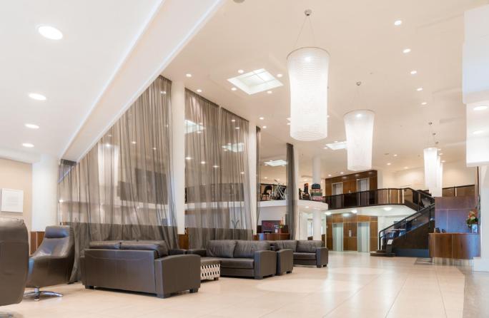 West Plaza Hotel Foyer